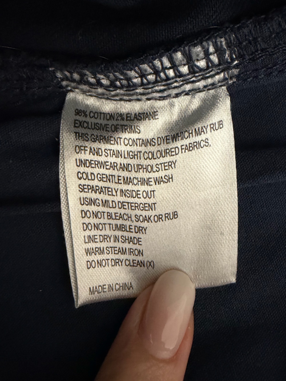 Hawke NPP3 Slim Navy Blue Canvas Pant 32 x 31 - Picture 6 of 9